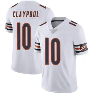 Darnell Mooney Vapor No.11 White Men's Limited Bears Jersey