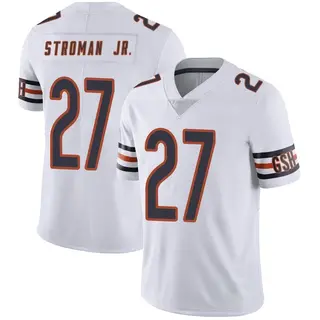 Jake Tonges Chicago Bears Men's Orange Name & Number Logo T-Shirt 