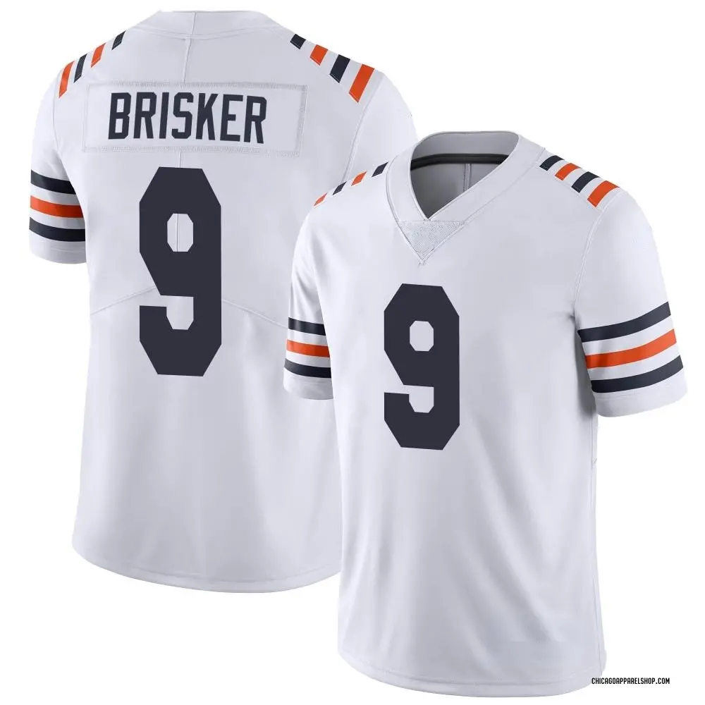 Top-selling Item] Chicago Bears Jaquan Brisker 9 White Vapor Limited 3D  Unisex Jersey